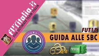 FUT 18- Guida e consigli sulle SBC