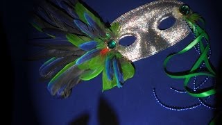 Quick and Easy - Mask Making With Feathers