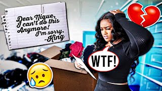 LEAVING MY GIRLFRIEND WITH ONLY A GOODBYE LETTER!!!?