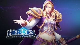 ♥ Heroes of the Storm (A-Z Gameplay) Jaina (HoTs Quick Match)
