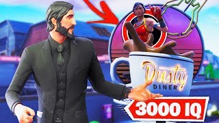 3000 IQ VERSTECK in DUSTY DINNER! Fortnite Hide and Seek