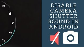 How to turn camera shutter sound on and off in Android