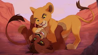 Киара и Кову -  Ты знаешь, кто мой папа?! ✴ Kiara and Kovu - You know who my dad is?!