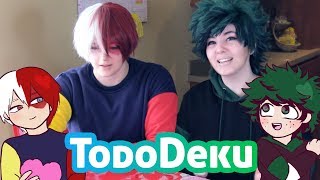 Dekurating Valentine's Cards! [TodoDeku] My Hero Academia Cosplay