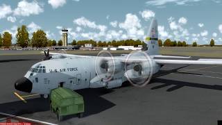 Lockheed Martin C-130J Hercules! VFR: (EINN-EIDW) Shannon to Dublin, Ireland.