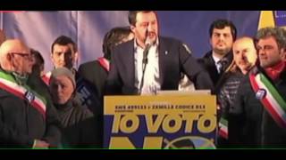 SALVINI DENUNCIA RENZI PER LE LETTERE DI PROPAGANDA AGLI ITALIANI ALL'ESTERO