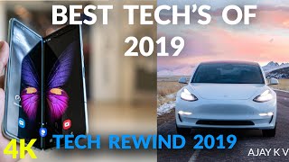 Best Tech Of 2019 | Tech Rewind 2019 | Tesla, Galaxy Fold... !