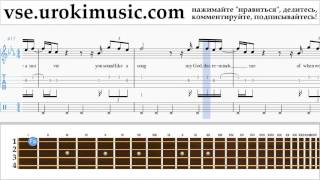 Как играть на Банджо (Ирландское Тенор) Adele - When We Were Young Табы часть 2 um-i821
