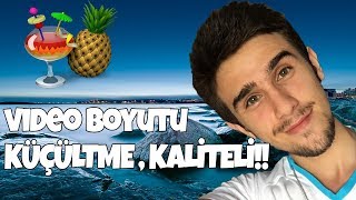 KALİTELİ VİDEO BOYUTU KÜÇÜLTME, RENDER PROGRAMI (KAYIPSIZ VİDEO BOYUTU KÜÇÜLTME)