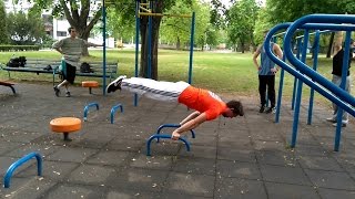 Street Workout Road to Full Planche - 15 Months