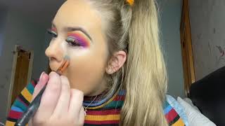 Colourful Makeup Tutorial | Bperfect X StaceyMarie Carnival XL Palette || Erin Bond ❣️