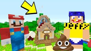 JEFFY'S POOP PROBLEM... [BIG TROUBLE!] - Mario's Nintendo Land - (Minecraft Switch) [14]