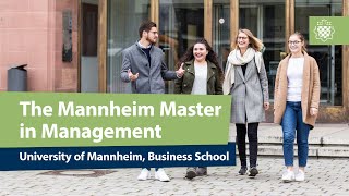 The Mannheim Master in Management Program