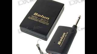 Эпизод #5 микрофон-передатчик беспроводной приемник обзор Microphone Wireless Transmitter Receiver