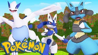 WHO'S YOUR FAMILY? LUCARIO E LUGIA TIVERAM UM FILHO NO MINECRAFT ( Pixelmon )
