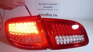 Задние фонари Hyundai Santa Fe 2 и 2 Рестаилинг 2006-12. Задние фары Хендай Санта Фе 2. МирДХО