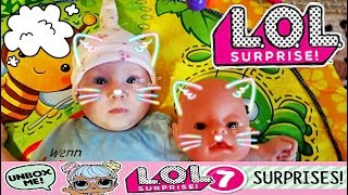 Как мама / Родилась сестренка LOL играем Видео для детей