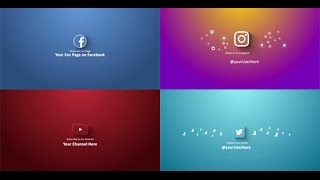Introducing Social Networks | After Effects template