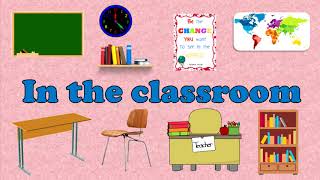 In the classroom. В классе. Уроки английского