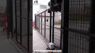 Yana kayar (sürgülü) bahçe kapısı motoru. Faac C 740 Eroğlu Otomatik Kapı Sistemleri