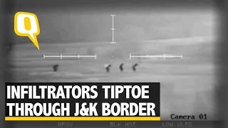 The Quint: Infiltrators Caught on Camera Crossing the Jammu Border