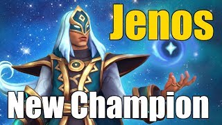 NEW SUPPORT CHAMPION JENOS! COMING TO PALADINS IN OB 55!