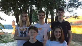 Конкурс Артек 2018. Визитная карточка команды Сербии "Белый город"