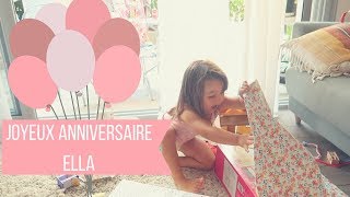 JOYEUX ANNIVERSAIRE ELLA 3 ANS-  ELYROSE VLOG
