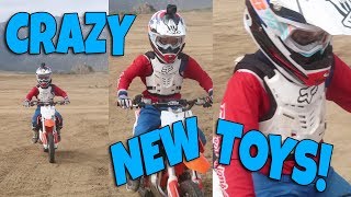 CRAZY KIDS ON CRAZY TOYS!
