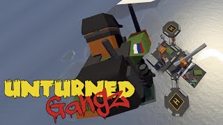 Unturned Russia | GangZ S2 | 04 - BASE RAID / AIR DROP ONTO OIL RIG!!