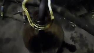 Горелка эжекторная малой мощности на отработке.