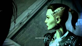 Mass Effect 3 - Jack and Femshep Lesbian Romance Part 1