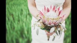 Unique Green Protea Bouquet