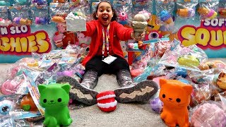 Squishy Surprise Toys Hunt Challenge!