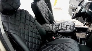 Установка чехлов на Kia Spectra
