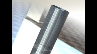 SolidWorks развертка трубы
