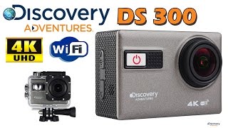 Discovery Adventures DS300 WiFi 4К, Обзор экшн камер, Посылка из Китая