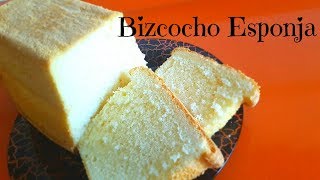 Espectacular BIZCOCHO ESPONJA sin gluten con tan sólo 3 ingredientes