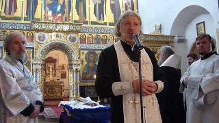 6 октября 2013 г. - Отпевание Марины Андреевны Журинской. Алексей Уминский.