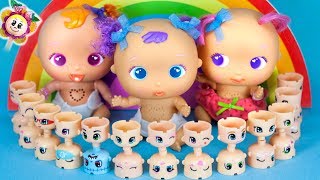 ? Los BEBÉS BELLIES de PEPPA PIG montan miles de PINYPON: vestidos de princesa, momia, sirena y más