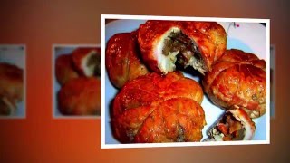 Мясные колобки с начинкой. ФОТОРЕЦЕПТ. Пошаговое приготовление