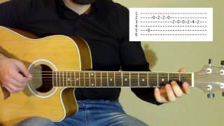 Песня из сериала Друзья на гитаре | Friends main theme - I'll be there for you Acoustic guitar