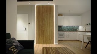 Szybkie Metamorfozy odc.  189 Living room - kolory natury - metamorfoza salonu z kuchnią i korytarza