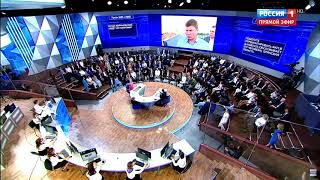 Прямая линия с Владимиром Путиным-2019. Мкр. Солнечный г. Красноярск. Александр Усс. Сергей Ерёмин