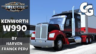 Mod Spotlight - Kenworth W990 edited by Harven - ATS 1.35