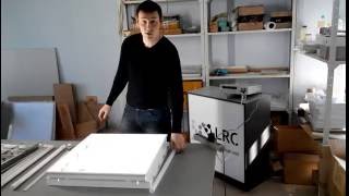 Установка светодиодных ламп Т8  в амстронг с дросселем за 5 минут?