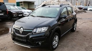 NEW Sandero STEPWAY Renault Первые автомобили Росийской сборки