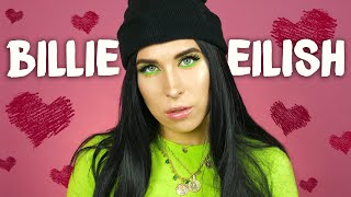 ? Makijaż WALENTYNKOWY w stylu BILLIE EILISH ? Agnieszka Grzelak Beauty