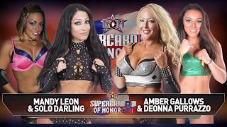 #WoHWednesday - MANDY LEON & SOLO DARLING vs AMBER GALLOWS & DEONNA PURRAZZO