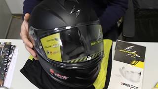 Мотошлем интеграл Scorpion Exo-510 Air. Распаковка и обзор.